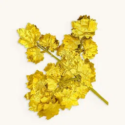 Special You Gold Toned 12 Pcs Fake Maple Leaves Birthday Decor-image-92