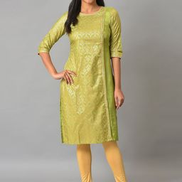 AURELIA Festive Floral Print Kurta-24