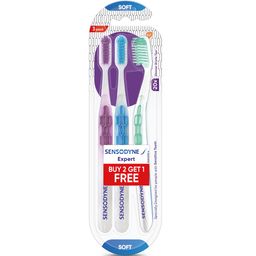 Sensodyne 3Pcs Expert Soft Tooth Brush with 20x Slimmer Bristles - Buy 2 Get 1 Free-51