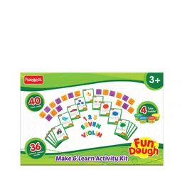 Fun Dough Make & Learn Activity Kit for 3+Years-0