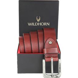 WildHorn Men Adjustable Brown Solid Belt-image-25