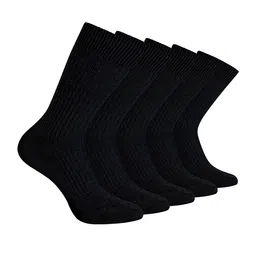 FOOTPRINTS Men Pack Of 5 Striped Calf Length Socks-picture-10