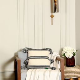 SASHAA WORLD 100% Cotton Cushion Cover  ( 45x45 cm )-image-3