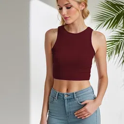 StyleCast x Revolte Tank Crop Top-image-81