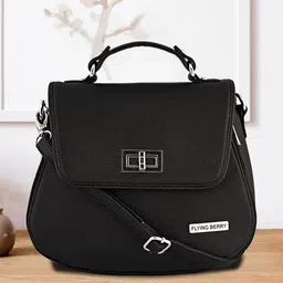 FLYING BERRY Embellished Structured Satchel-41