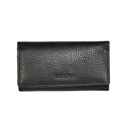 Sassora Black Genuine Leather Small Key Case-image-20