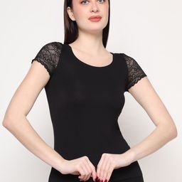 Outflits Black Lace Top-picture-40