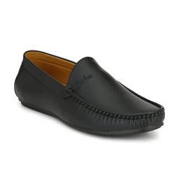 Fashion Victim Men Black Loafers-image-83