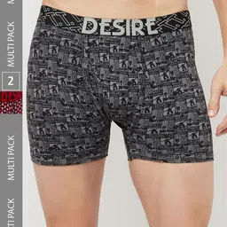 T.T. Desire Men Pack Of 2 Pure Cotton Trunks-41
