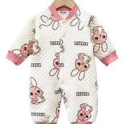 StyleCast Infants Girls White Printed Rompers-picture-12
