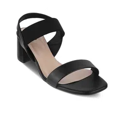 PEPPER Round Toe Block Heels-14