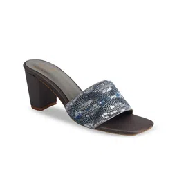 Bowtoes Sequin Embellished Block Heels-picture-51