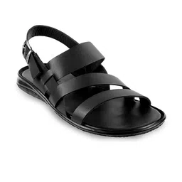 Mochi Men Black Synthetic Comfort Sandals-image-91