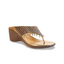 Ozuri Embellished Wedge Heels-20