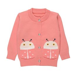 mothercare Girls Cable Knit Self Design Cotton Cardigan-image-79