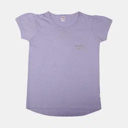 V-Mart Girls Cap Sleeves Cotton T-Shirt-picture-28