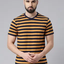 Force NXT Men Striped Super Combed Cotton T-Shirt-image-73