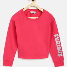 TALES & STORIES Girls Pink Cotton T-shirt-picture-39