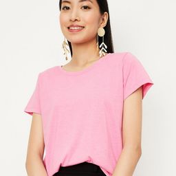 max Round Neck Short Sleeves T-shirt-image-48