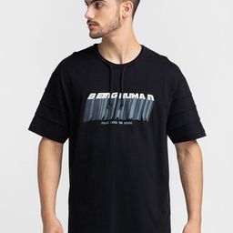 Being Human Typography Printed Cotton T-shirt-image-21