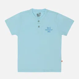 Bodycare Boys Henley Neck T-shirt-picture-52
