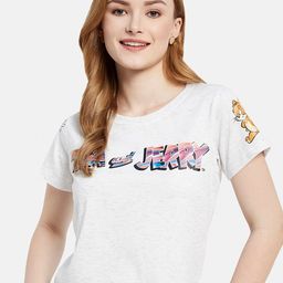 METTLE Tom & Jerry Printed Cotton T-shirt-image-92