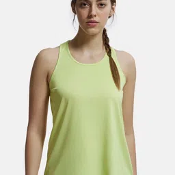 Jockey Graphic Printed Racerback Styled Tank Top with Stay Dry Treatment-picture-8
