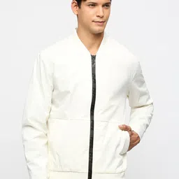 Pepe Jeans Henley Neck Long Sleeves Cut Sew Lightweight Bomber Jacket-25