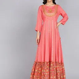 ftDiva Embroidered Thread Work Anarkali Kurta-picture-36