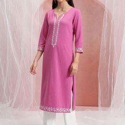Vishudh Floral Embroidered Kurta-picture-10