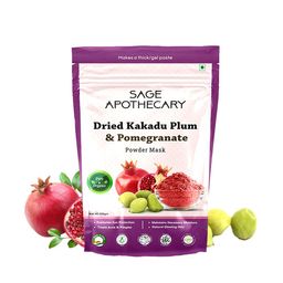 SAGE APOTHECARY Dried Kakdu Plum & Pomegranate Powder Mask 100g-40