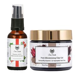 Seer Secrets Dazzling Skin Gel & Serum Combo 465g-56