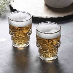 Skull 540ml Glass (Set of 6) Beer Mug-image-66