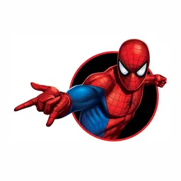 Wallpics Red & Blue Spider Man Printed Waterproof Wall Sticker-picture-33