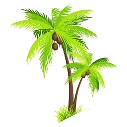 Wallpics Green & Brown Tree Printed Water Resistant Wall Sticker-image-25