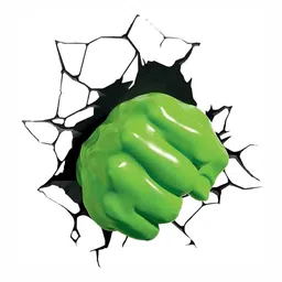 Wallpics Green & Black Printed Waterproof Wall Sticker-11