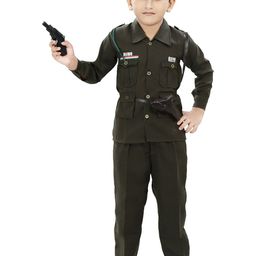 BAESD Boys Military Style Shirt with Trousers-image-13