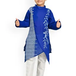 BAESD Boys Printed Regular Kurta with Pyjamas-17