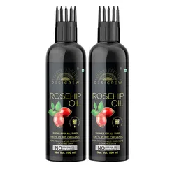 Desi Crew Set Of 2 100% Pure & Natural Rosehip Oil For Hair & Skin - 100 ml Each-11