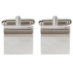 PELUCHE Natural Mother of Pearl Stone (Semi-precious) Cufflinks for Men-51