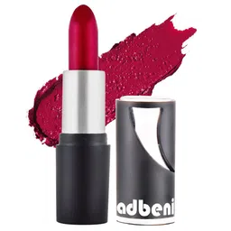 Adbeni Fairy Looks Moisturizing Smudge-Proof Matte Lipstick with Vitamin E - Shade 08-image-49