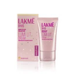 Lakme 9 to 5 Lumi Lit Highlighter in Moisturizer Cream 30 g - Golden Glaze-17