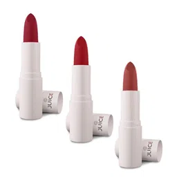 JUICE Set Of 3 Kiss Sensation SPF 15 Lipsticks with Bio Retinol & Shea Butter-16
