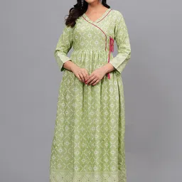 Bachuu Ethnic Motifs Printed Anarkali Kurta-picture-20