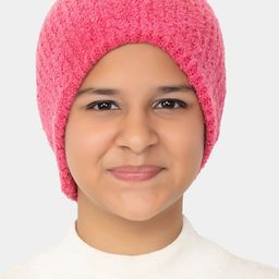 513 Girls Self Design Acrylic Beanie-image-20