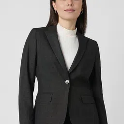 Van Heusen Woman Checked Single-Breasted Formal Blazers-picture-36