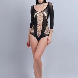COLOR STYLE Self-design Round Neck Baby Doll-image-80