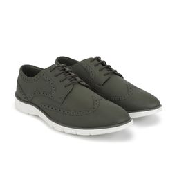 yoho Men Perforated Lace-Up Brogues-0