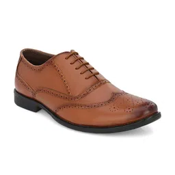John Karsun Men Perforated Formal Brogues-image-7
