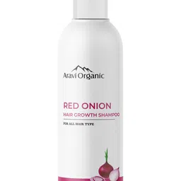 Aravi Organic Red Onion Hair Shampoo with Black Seed Oil for Hair Fall Control - 200 ml-37